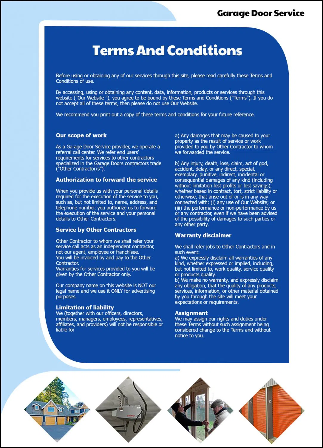 All County Garage Doors Melrose Park, IL 708-303-8992